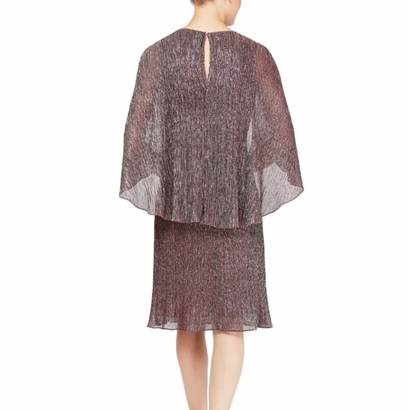 SL Fashions Flutter-Sleeve Dress - Picture 3 of 4